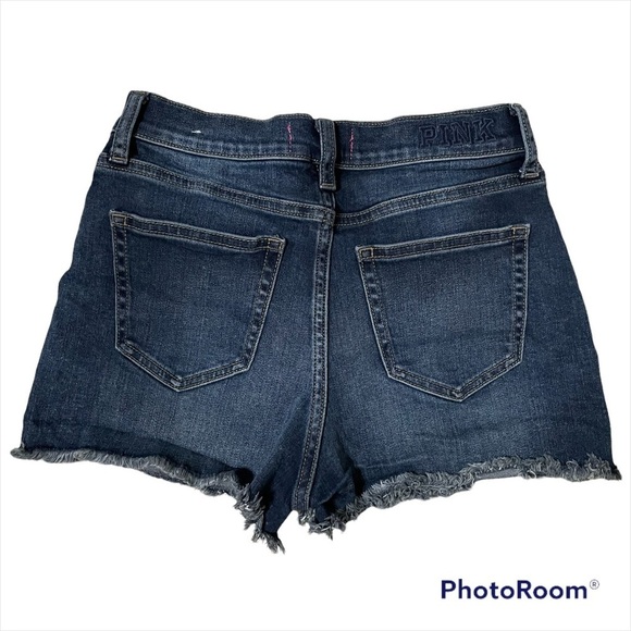 Victoria's Secret PINK High-Waist  Demin Shorts​ - Picture 3 of 8